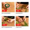Cinta Floral DIY Tulipán Palo Retorcido Ramo de Rosas Empaque Cinta de Papel Verde Simulado 1 Rollo para Journaling