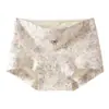 Cuecas Boxer Femininas Novo Estilo, Tipo Algodão Bebê, Antibacterianas, Cobertura Estendida na Virilha, Estampa Floral, Boxer de Quatro Cantos para Meninas
