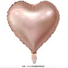 Globos de Papel de Aluminio Publicitarios Impresión de Logo Globos Redondos Forma de Corazón Actividades Promocionales Día de Año Nuevo Nochevieja Globos de Liberación Personalizado