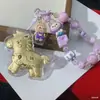 Llavero Colgante Shuibei Oro Puro 999 Cadena para Teléfono Regalo Promocional Oro Puro 999 Regalo de Año Nuevo Chino