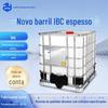 Novo forro de plástico tonelada barril caixa de tonelada 1000 litros de barril químico volume de negócios recipiente tanque de armazenamento empilhadeira barril de quatro vias em estoque