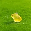 Adornos de paisaje en miniatura, manualidades de resina, decoraciones de jardinería con musgo, figuras de cerditos en miniatura de colores DIY que brillan en la oscuridad