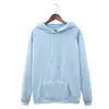 Moletom liso casual simples europeu e americano de comércio exterior, moletom com capuz básico clássico Harajuku para outono e inverno em preto e cinza
