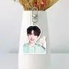 TOP Landing Junior Su Xinhao Acrílico Blanco Llavero Doble Cara Colgante para Bolsa Colgante para Bolsa Estrella