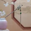 Nueva Horquilla Chinoiserie Diadema Sencilla de Pasos Estilo Antiguo Falda de Cara de Caballo Hanfu Dinastía Han Accesorios para el Cabello Horquilla Horquilla con Borla Accesorios para el Cabello