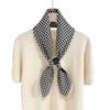 Pañuelo Cuadrado de Seda Imitada Dulce Estilo Japonés y Coreano con Estampado Floral 90 para Primavera y Verano Ropa de Negocios para Mujer Pañuelo de Seda Decorativo