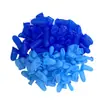 Funda de silicona azul para dedo adhesivo antideslizante película adhesiva de impresión adhesivo publicitario trabajo ajuste pegamento funda protectora para dedo