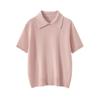 Popular Camiseta de Manga Corta 100% Cachemira Pura Suave, Cómoda y Transpirable Ropa Interior de Capa Base Versátil para Mujer