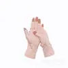 Guantes de Seda Helada de Verano con Protección Solar para Dedos para Hombres y Mujeres, Anti-UV, para Exteriores, Manicura sin Marca, Conducir y Ciclismo, Ligeros