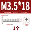 Tornillos Autorroscantes de Cabeza Plana Phillips de Acero Inoxidable 304 Cb Cabeza Delgada Cabeza Plana Grande M2M3M4M5M6Mm
