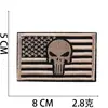 Tecido para Bordado Bandeira Nacional Xiao Tian Mei Adesivo para Passar Bordado Computadorizado Zhang Zi NASA Patch para Roupa Adesivo Patch de Caveira Quente