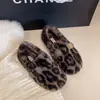 Zapatos peludos simples y versátiles de invierno 2026 para mujer, para uso en exteriores, con forro de felpa, cálidos, sin cordones, zapatos planos de algodón