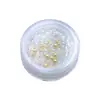 Ventas Directas de Fábrica Accesorios para Uñas Symphony Mermaid Beads Acero de Color Tubo Perla Acero Perlas Mixtas Material para Uñas Accesorios
