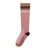 Calcetines Rosados para Mujer Calcetines hasta la Pantorrilla Verano Delgados Antideslizantes Calcetines de Compresión Deportivos Desodorantes Absorbentes de Sudor Calcetines para Saltar la Cuerda Calcetines de Fitness