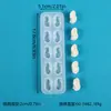 Molde de Silicona Cóncavo para Fundición de Resina con 10 Cavidades de Hueso de Pierna de Cordero Molde de Mousse Francés Postre Chocolate Horneado Pastel, Molde