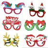 Gafas de decoración navideña traje festivo adulto niños regalo de Navidad suministros para fiestas accesorios para fotos