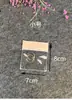 Bolsa para Joyería Bolsa Auto-sellante de EVA Estilo Ins Sentido Avanzado Aretes Anillo Bolsa Sellada para Joyería Escarchada Bolsa Antioxidación