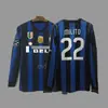 Jersey Retro Manga Larga Uniforme de Fútbol Beckham Zidane Messi C Ronaldo Jersey Clásico