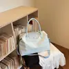 Bolsa de Viaje para Viajes de Negocios Cortos Transfronterizos Bolsa de Equipaje de Mano de Gran Capacidad Bolsa de Almacenamiento Ligera Bolsa para Yoga Danza Fitness