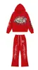 Sudadera con capucha holgada para hombre Hellstar Transfronteriza Alta Calidad Retro Americano High Street Traje NFC
