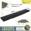 Alfombrilla escurridora extendida de bordes estrechos para fregaderos de cocina, con diseño inclinado para el drenaje del agua, a prueba de salpicaduras y material de silicona para el almacenamiento