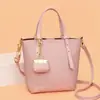 Bolsas de Exportación de Moda para Mujer 2025 Bolsos Nuevos Bolsos Cruzados para Mujer Estilo Coreano Bolsos de Hombro Texturizados Fabricantes de Bolsos Tipo Cubo