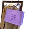 2026 Nova Bolsa de Feltro Grande Capacidade Versátil Bolsa Tote Promocional Corporativa Bolsa de Presente de Feltro
