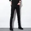 Pantalones Cortos de Mezclilla Blancos de Alta Gama para Hombre Moda Trendy Ajustados Rectos de Verano Pantalones de Media Pierna Pantalones Bordados de Media Pierna Pantalones de Media Pierna