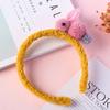 Lindo tocado de Corea del Sur para bebé, diadema de felpa antideslizante súper linda, accesorios para el cabello para niños, lindas y dulces orejas de conejo