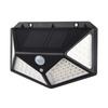 Amazon energia solar transfronteiriça quatro lados 100LED luz lâmpada de indução de corpo humano lâmpada de parede lâmpada de jardim lâmpada de rua