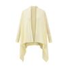 Camisa transpirable de manga larga con aire acondicionado, irregular, de Tencel, chaqueta ligera con protección solar, chal de punto para mujer, top básico de verano