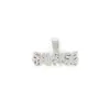 Desea AliExpress Letras SAVAGE Colgante Grande Cadena Cubana Hip Hop Rap Callejero Aleación Full Diamante Collar de Personalidad
