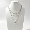 Cadena de Perlas Oceánicas de Venta Caliente Transfronteriza Europea y Americana Cadena para Clavícula de Mujer Colgante de Estrella de Mar y Concha Collar Multicapa Apilable Venta al por Mayor