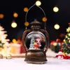 Porta lápices de Santa Claus con luz nocturna, nuevo producto transfronterizo, decoración creativa para Nochebuena, regalo para niños, venta al por mayor