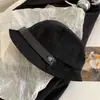 Sombrero de Pescador Vintage de Pana Maillard para Mujer, Nuevo Sombrero Retro Estilo Japonés Otoño/Invierno 2026, Sombrero de Cubo Adelgazante