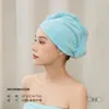 Touca Seca-Cabelo Sanli Espessa, Touca de Banho Absorvente de Fleece Coral para Adultos e Estudantes, Toalha para Secar Cabelo