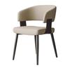 Cadeira de Jantar Estilo Italiano para Uso Doméstico, Toque de Luxo Leve e de Alta Qualidade, Banco de Jantar para Sala de Estar com Encosto, Nova Cadeira de Jantar Modelo Personalizado