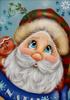 Pintura Diamante 5D Natal DIY Diamante Redondo Diamante Completo Natal Chapéu Vermelho Velho Natal Boneco de Neve Árvore de Natal Série Pintura Decorativa