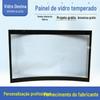 Fornecedor Fabricante Vidro para Monitor com Bordas Biseladas, Vidro Temperado para TV, Design de Alta Transmitância