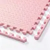 Tapete Intertravado Lavável para Bebês e Crianças Pequenas, Impermeável e Resistente à Sujeira, Tapete Espesso Anti-queda de Espuma EVA para Quarto e Cabeceira