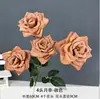 Maillard Color Otoño Color Café Centro Comercial Hotel Decoración Arreglo de Boda Flores Artificiales Rosas Flores Artificiales Hortensias Artificiales