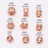 Cuentas de Zirconia Micro Incrustada de Oro de 18 Quilates Cuentas Cilíndricas de Barril Bola Hueca Rueda Accesorios para Joyería DIY Pulsera Collar Cuentas
