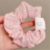 Estilo Ballet Dulce Lazo Encaje Tela Banda para el Cabello Intestino Grueso para Mujeres con Liga de Goma para Moño Nuevo Tocado Popular