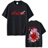 Camiseta de Anime Inuyasha Kagome con Patrón de Sakura para Hombres y Mujeres, Casual Oversize de Manga Corta Unisex Moda