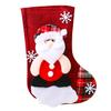 Calcetines navideños Calcetines navideños colgante de bolsa de regalo bolsa de dulces para niños calcetines de dibujos animados de tamaño pequeño decoraciones de bolsa de regalo