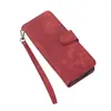 Adecuado para Comercio Exterior, Portalápices con Ranura para Tarjetas de Alta Calidad para Samsung Zfold6/7, Estuche Plegable de Negocios con Sensación de Piel para Zfold3/4/5