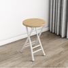 Taburete plegable al por mayor, taburete redondo, instalación gratuita, taburete de comedor para el hogar, banco pequeño portátil para exteriores, taburete Mazar pequeño simple