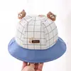 Gorro de Bebé Estilo Delgado Primavera y Verano Moda Lindo para Bebé Niña Sombrero de Pescador Protección Solar Infantil Sombrero para Exteriores Primavera