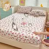 Funda de colchón impermeable a prueba de orina, funda de cama de una sola pieza, protector de colchón resistente a la suciedad, funda de colchón antideslizante de cobertura completa, adecuada para todas las estaciones