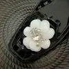 Coreia do Sul Mesmo Estilo Flor de Lantejoula Flor de Sapato Brilho Diamante Miçanga Feita à Mão Estilo Coreano Doce Alto Senso Flor Decorativa para Sapato Joia de Sapato